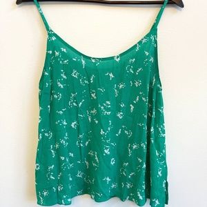Emerald Green Gentle Fawn Tank - LIKE NEW